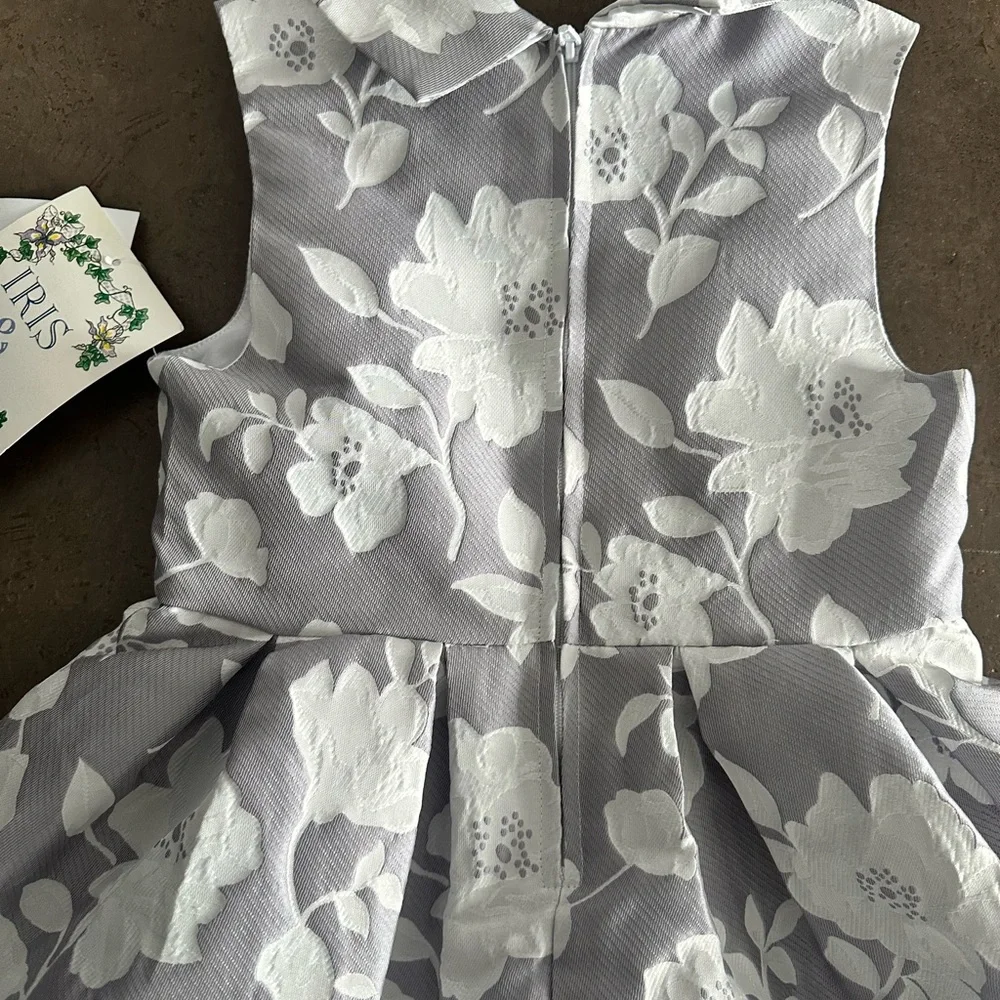 Iris & Ivy Floral Party Dress 6X - Picture 9 of 12